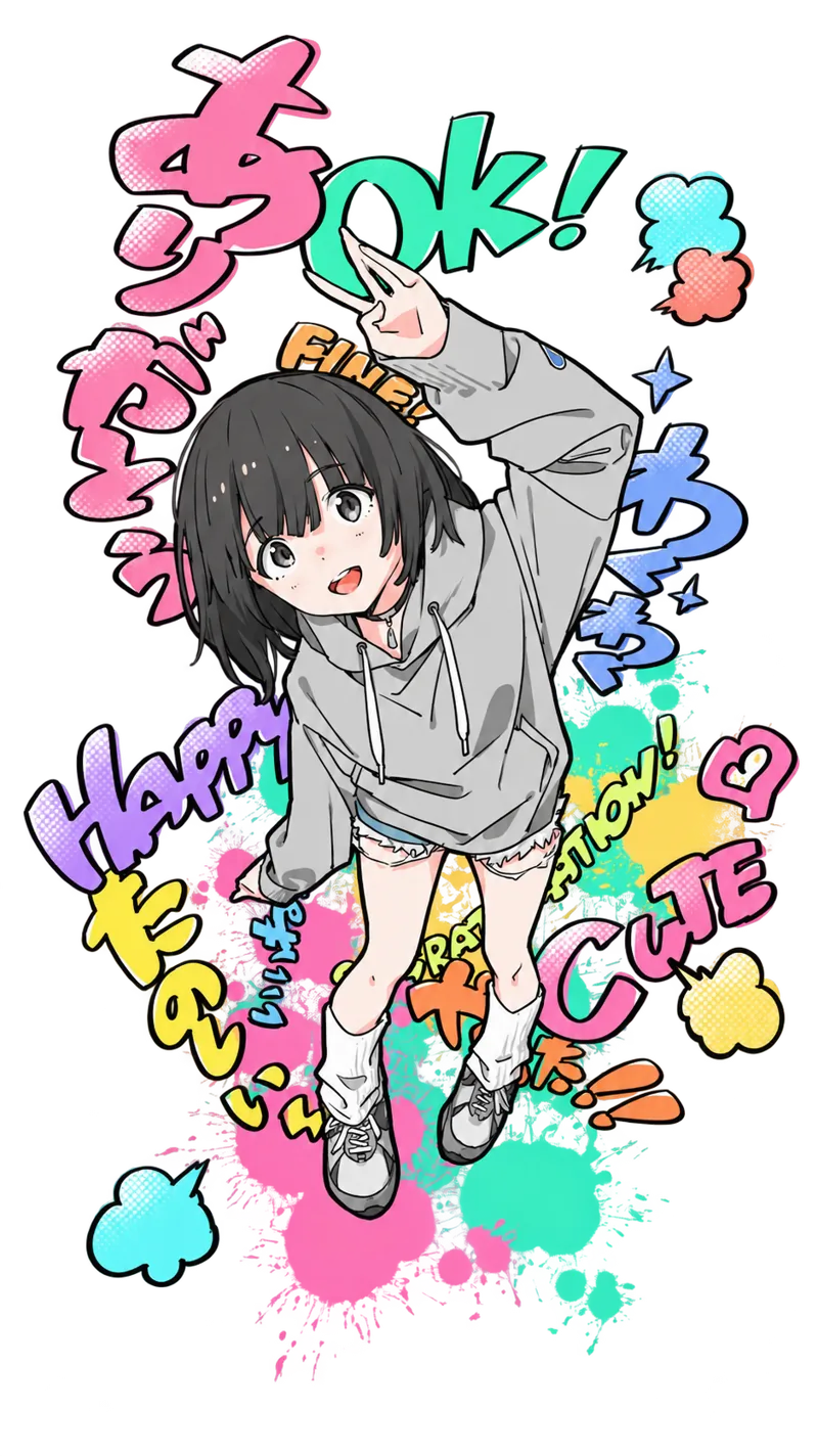 HiKana のキャラクター、Kana